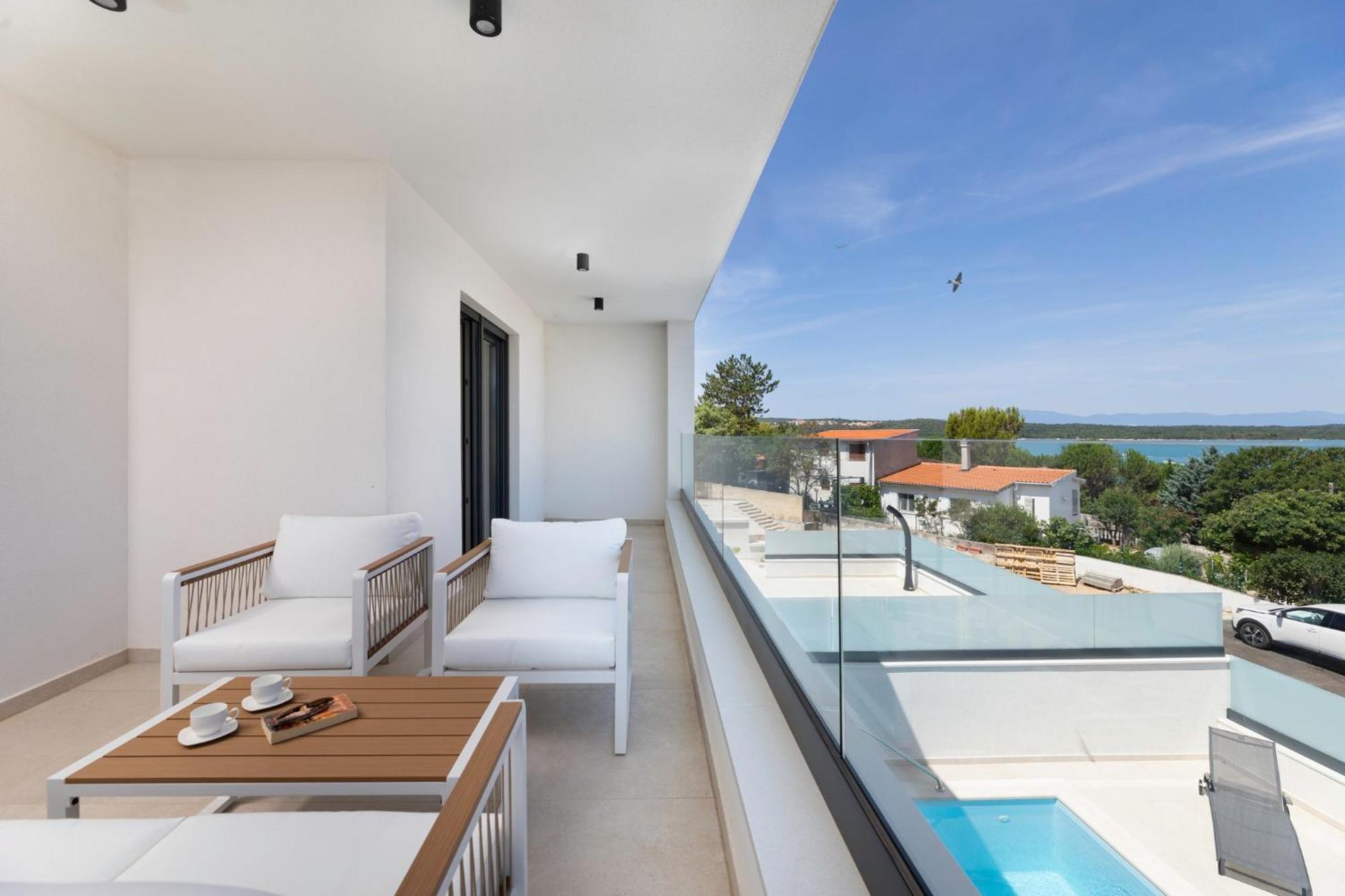 Villa Terra Bianca Klimno Exterior foto